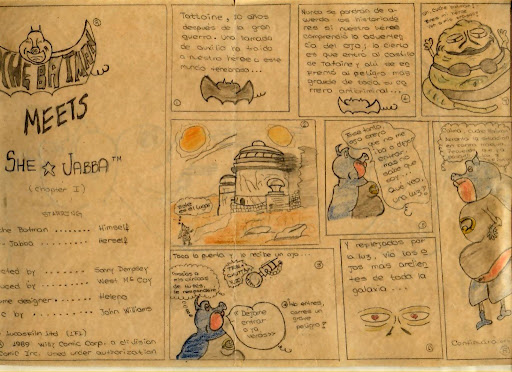 Cuche-Batman meets She-Jabba — Chapter I, 1989