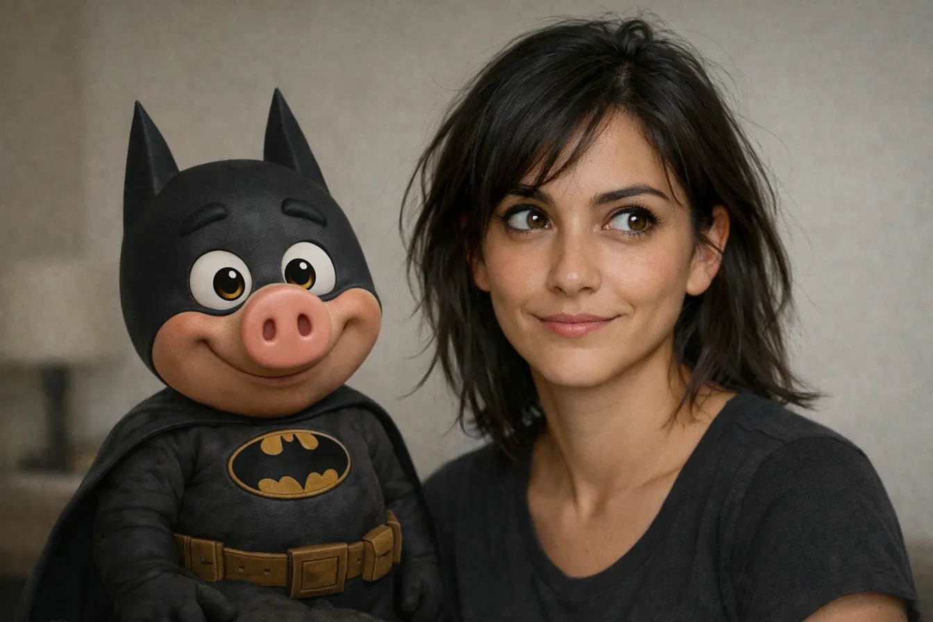 Cuche-Batman con Claude