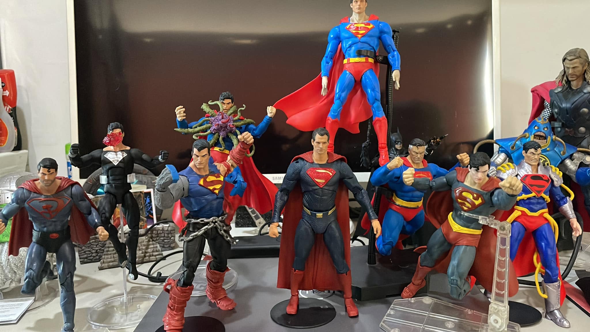Variación de cabezas para Superman