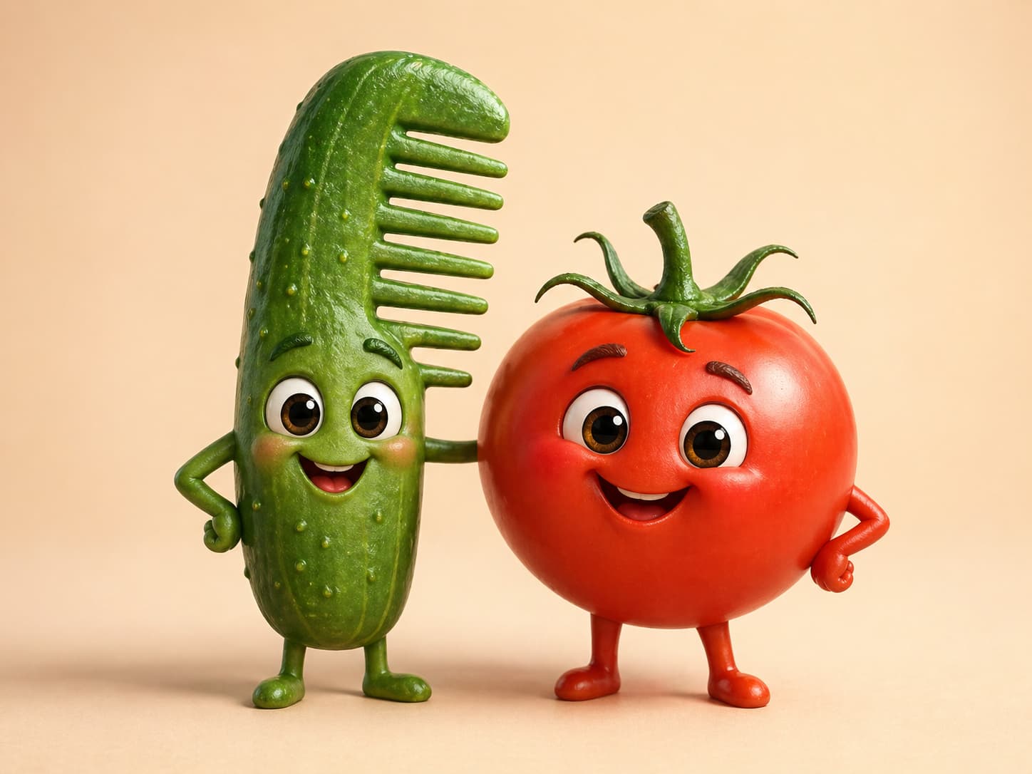 Pepino con Tomate