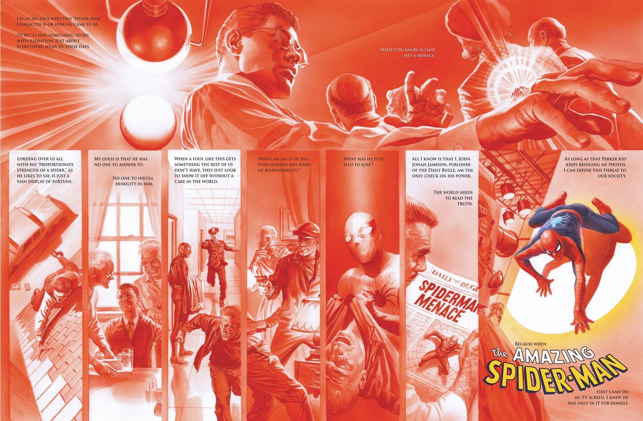 The Amazing Spider-Man — J. Jonah Jameson narrando
