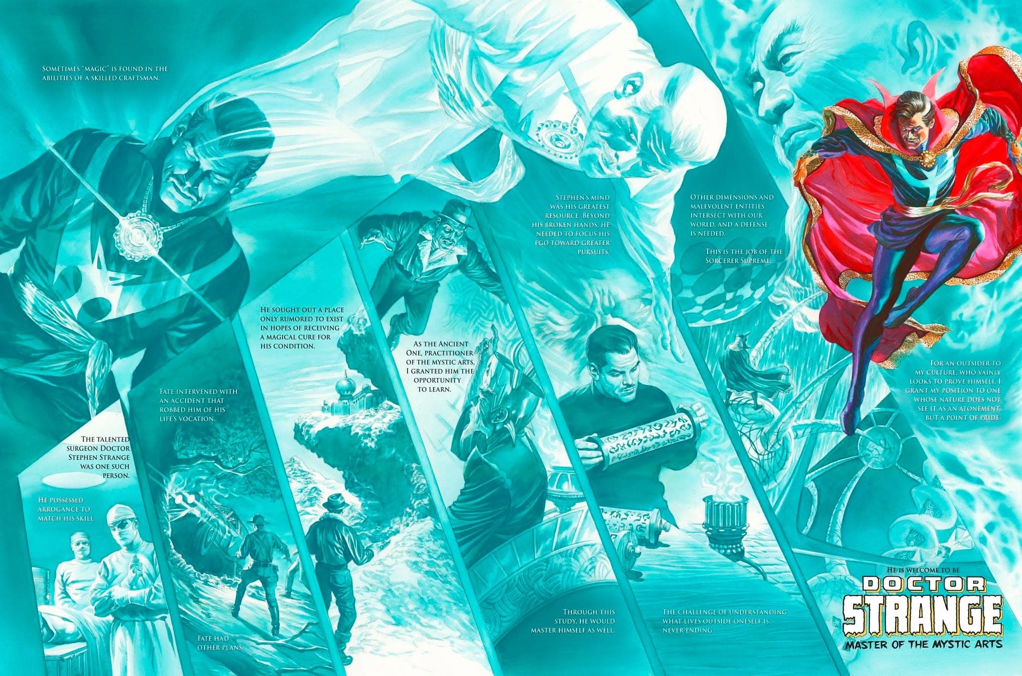 Doctor Strange, Master of the Mystic Arts — la Antigua narrando