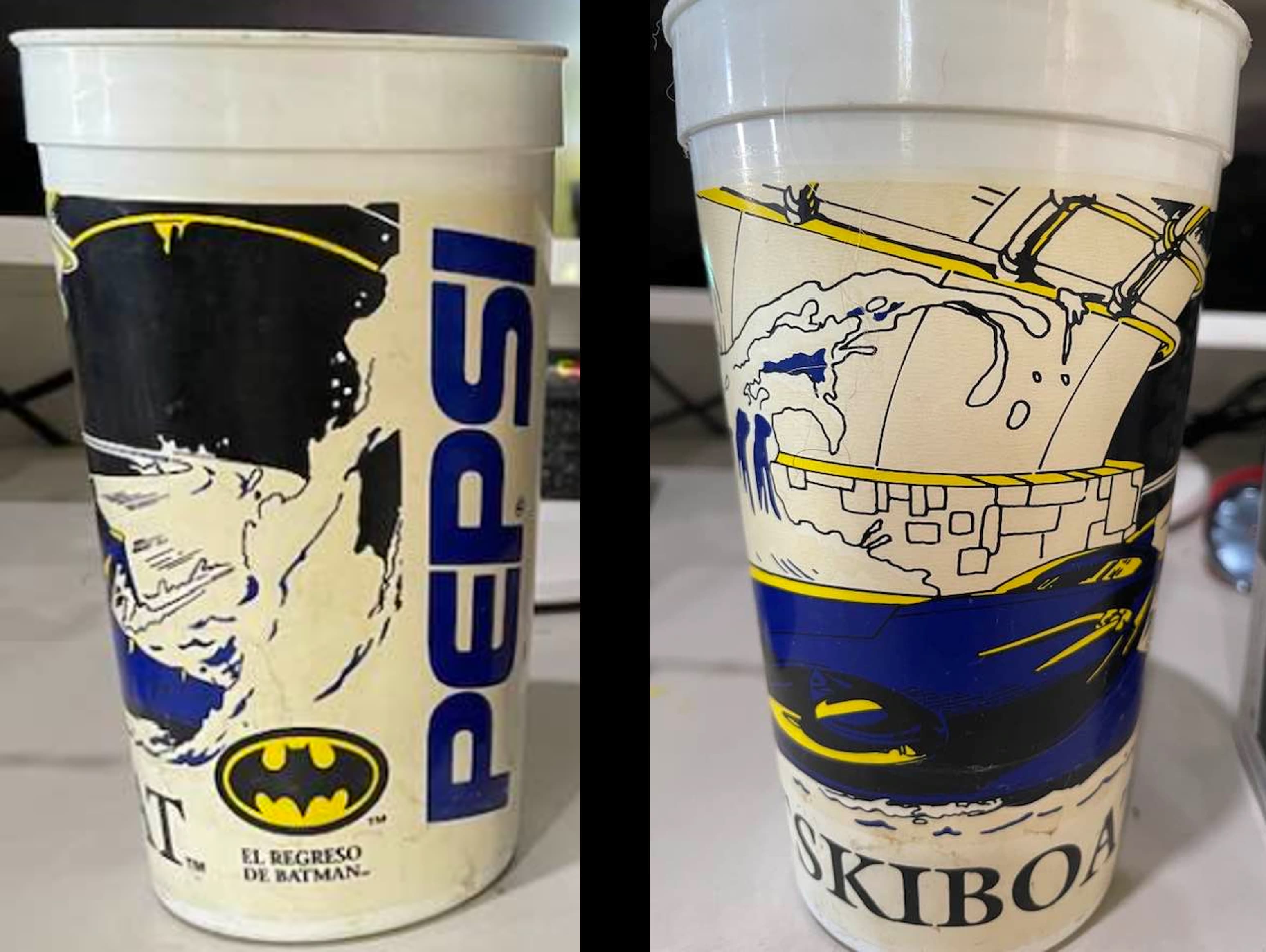 Pepsivaso de Batman — Batman Returns 1992